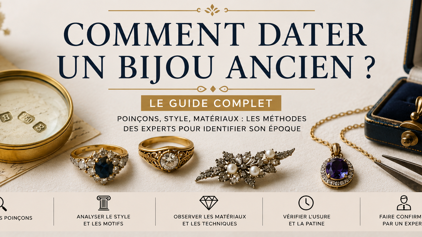 Comment dater un bijou ancien ? Le guide complet