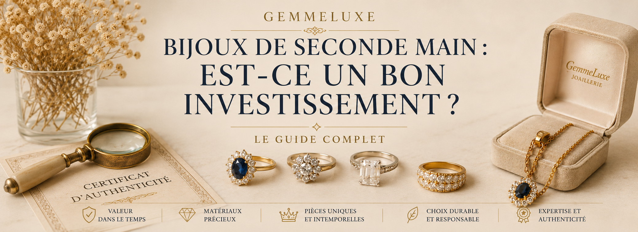Pourquoi acheter des bijoux de seconde main ? Le guide complet