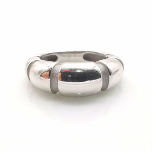 Bague Mauboussin "Nadja" Or Blanc 18k | Signée & Numérotée A9050 | T.53