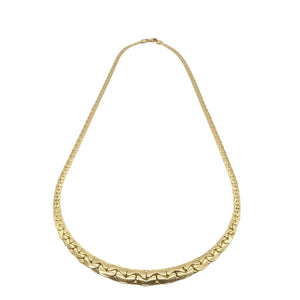 Collier Maille Haricot en Or Jaune 18 Carats – 42 cm