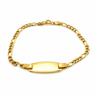 Bracelet Gourmette Or Jaune 18 Carats – Bracelet Maille Élégante