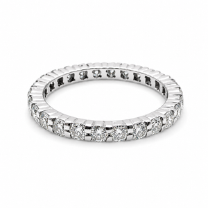 Alliance Américaine Diamants Or Blanc 18 Carats 1,04 Ct