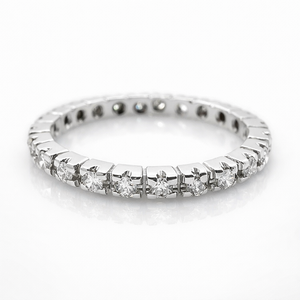 Alliance Américaine Diamants Or Blanc 18 Carats – 0,96 ct